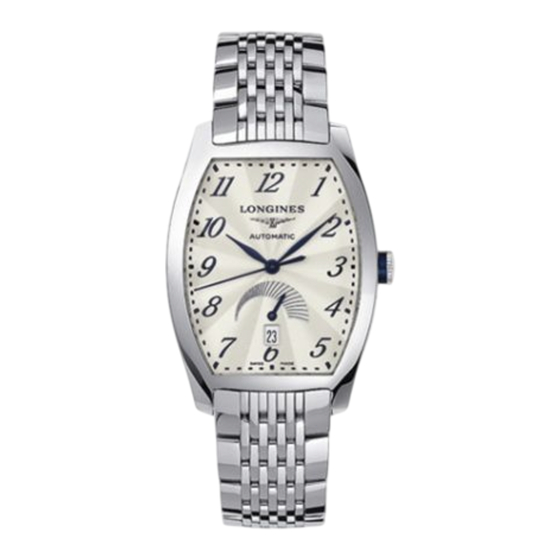 Longines L602 Guia De Inicio Rapido