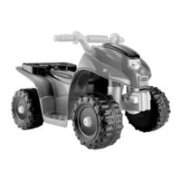 Fisher-Price POWER WHEELS X0075 Manual Del Usuario Con Instrucciones De Montaje