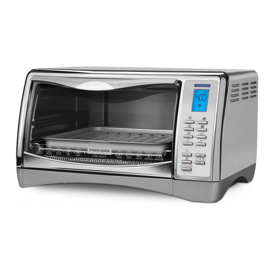 Black and Decker Perfect Broil CTO4550SD Manual De Instrucciones