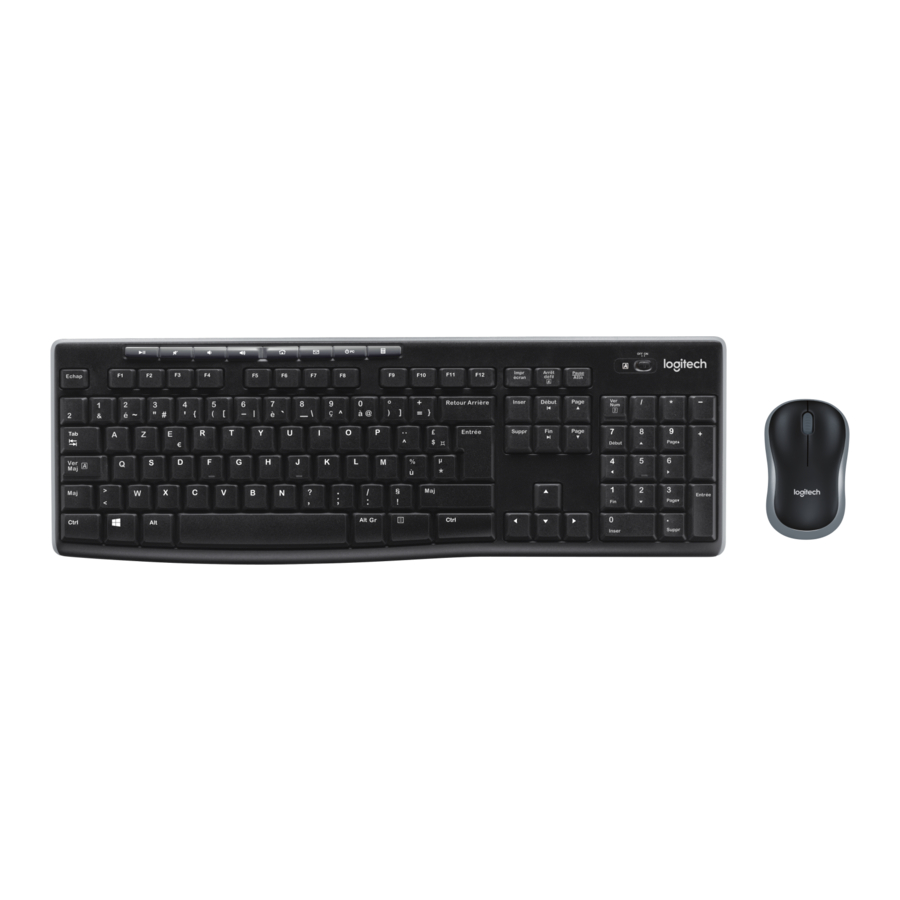 Logitech MK270 Manual De Instrucciones