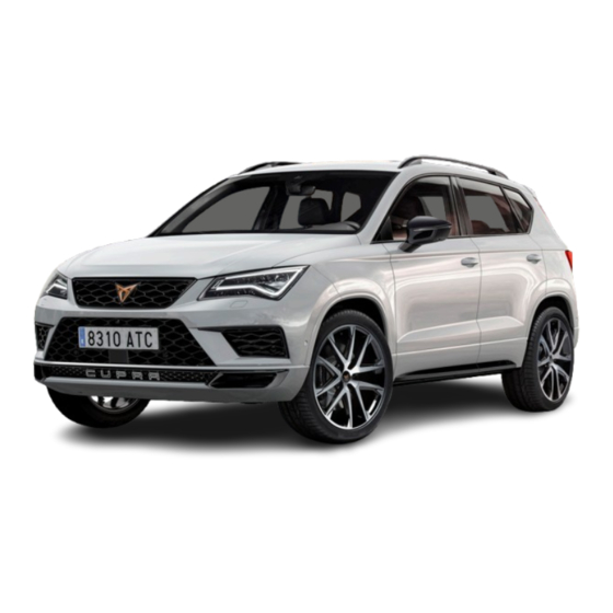 Cupra ATECA Manual De Instrucciones