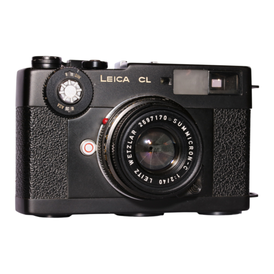 Leica CL Manual De Instrucciones