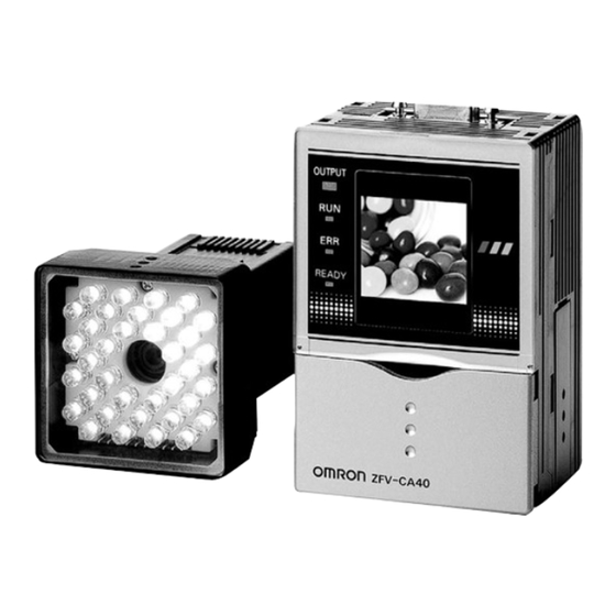 Omron ZFV Guía Rápida