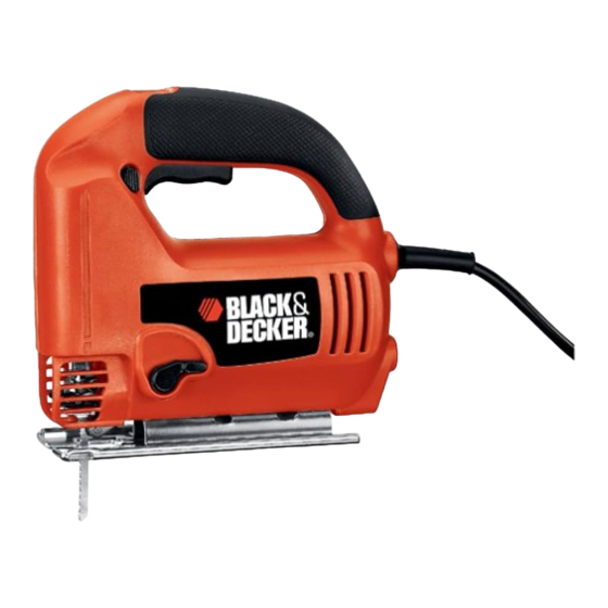 Black and Decker JS305B Manual De Instrucciones