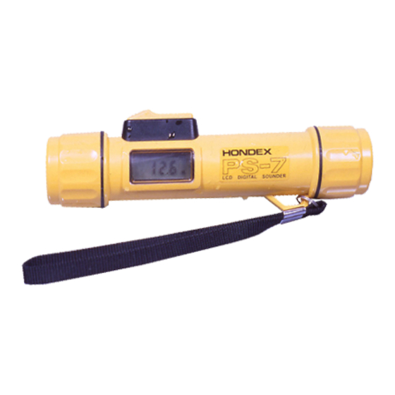 Hondex PS-7 Guia De Inicio Rapido