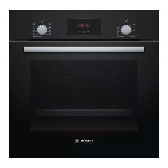 Bosch HBF134EB1 Manual De Usuario E Instrucciones De Montaje