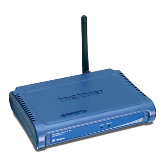 TRENDnet TEW-450APB Guia De Inicio Rapido