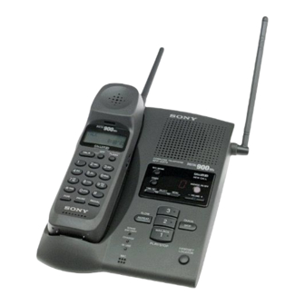 Sony SPP-A973 Manual De Instrucciones