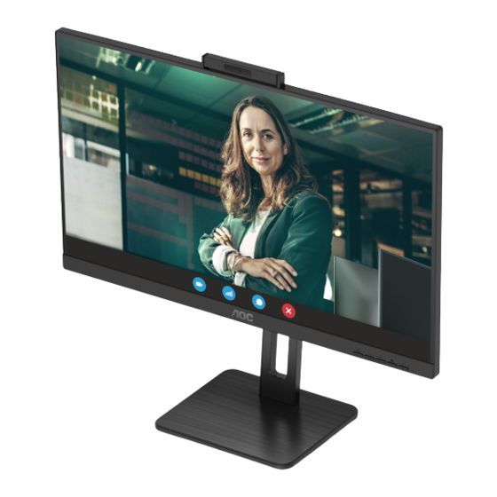 AOC Q27P3CW Manual Del Usuario