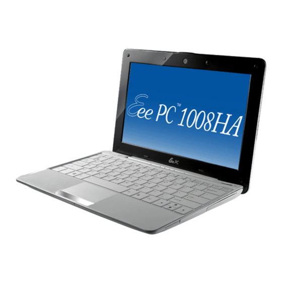 Asus Eee PC 1008HA Manual De Usuario