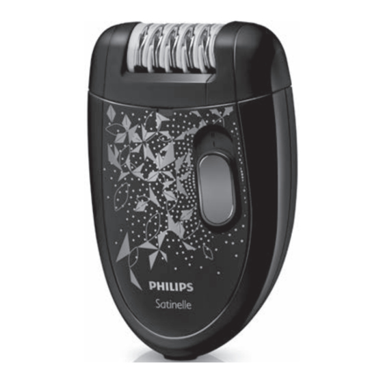 Philips Satinelle HP6424/01 Guia De Inicio Rapido