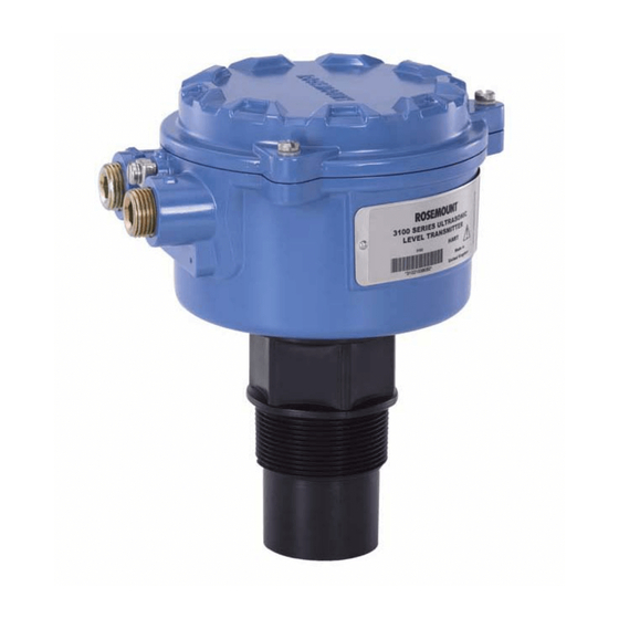 Emerson Rosemount 3101 Guia De Inicio Rapido