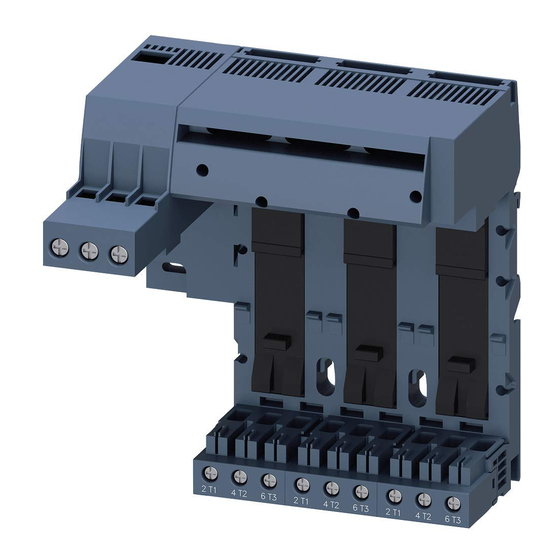 Siemens SIRIUS 3RA68 Serie Instructivo