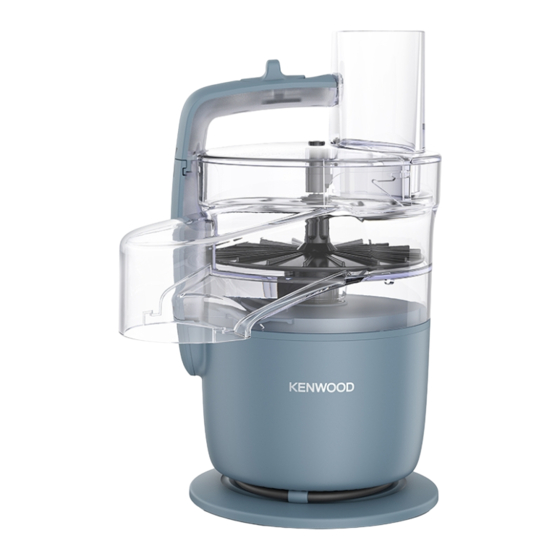 Kenwood MultiPro Go FDP22 Serie Instrucciones