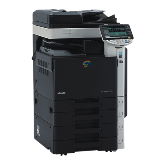 Olivetti d-Color MF220 Operaciones De Funciones Avanzadas