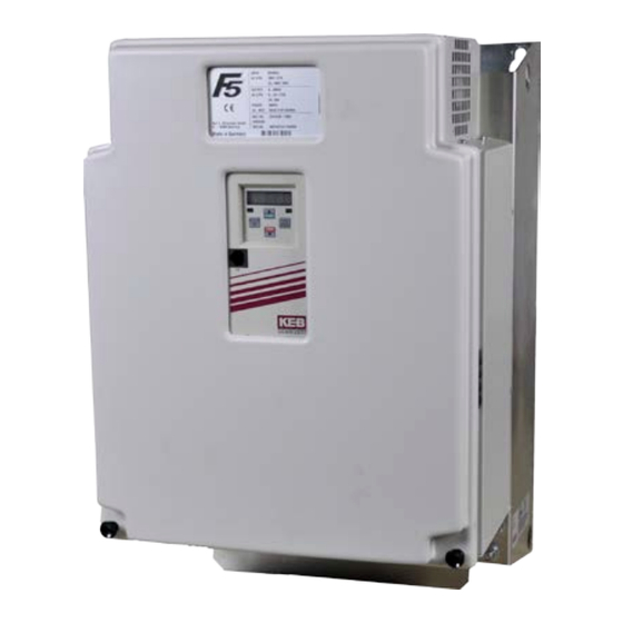 KEB COMBIVERT F5 Serie Manual De Instrucciones