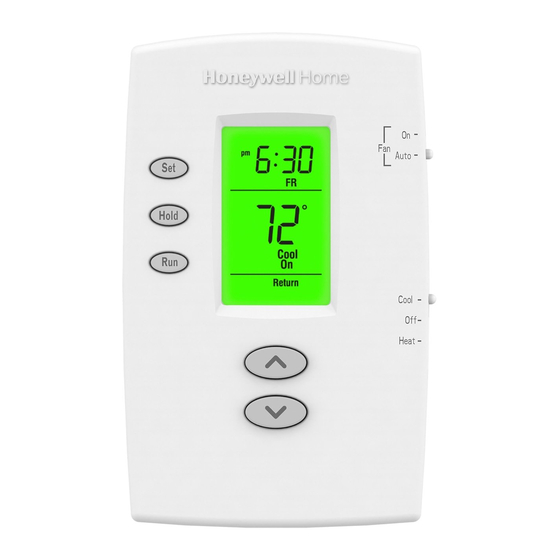 Honeywell Home PRO 2000 Serie Manual De Instrucciones