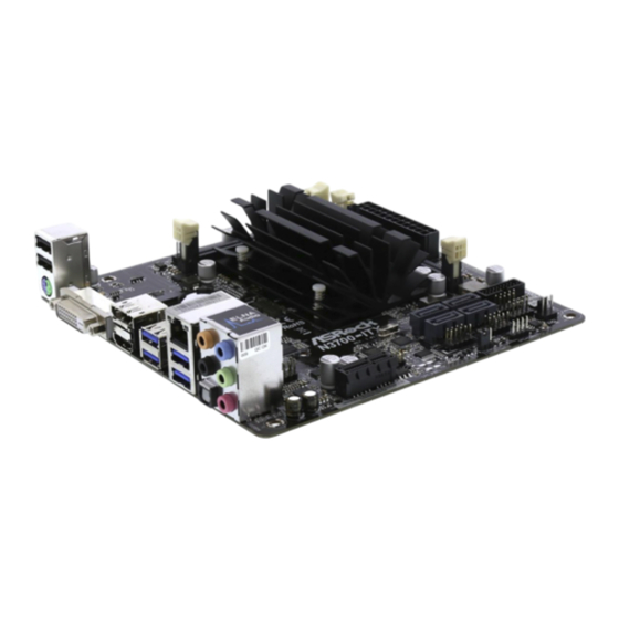ASROCK N3700-ITX Manual Del Usuario