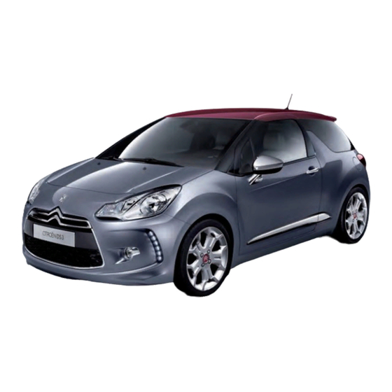 CITROEN DS3 Guía De Funciones Básicas Diciembre