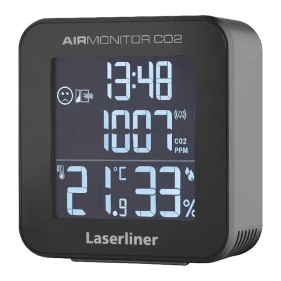 LaserLiner AirMonitor CO2 Manual De Instrucciones