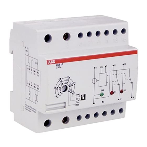 ABB LSS1/2 Instrucciones De Montaje Y Uso