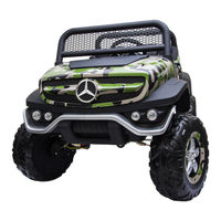 Pekecars TODOTERRENO MERCEDEDES UNIMOG Manual De Instrucciones