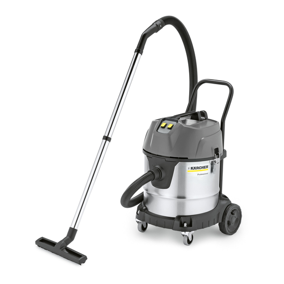 Kärcher NT 50/2 Me Classic Manual Del Usuario