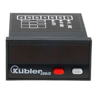 Kübler Codix 531 Manual De Instrucciones