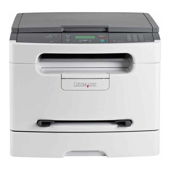 Lexmark X203n Serie Guia Del Usuario