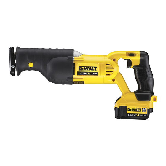 DeWalt XR LI-ION DCS380N Manual Del Usuario