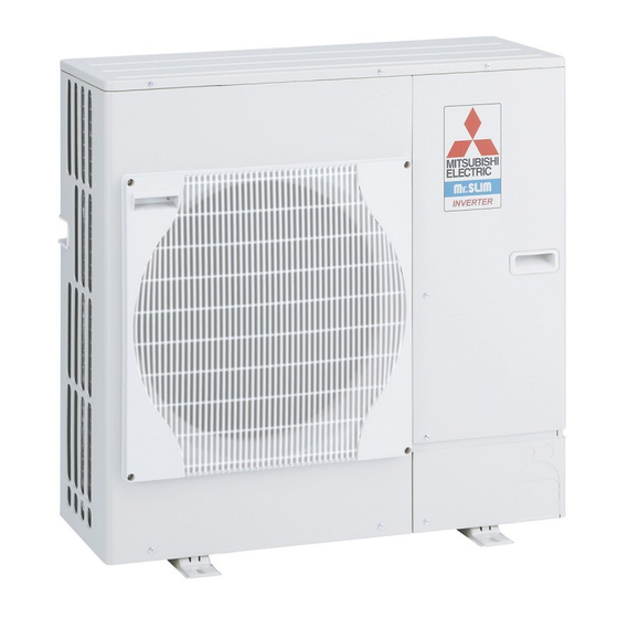 Mitsubishi Electric Mr.SLIM PUHZ-P100HA Para El Instalador