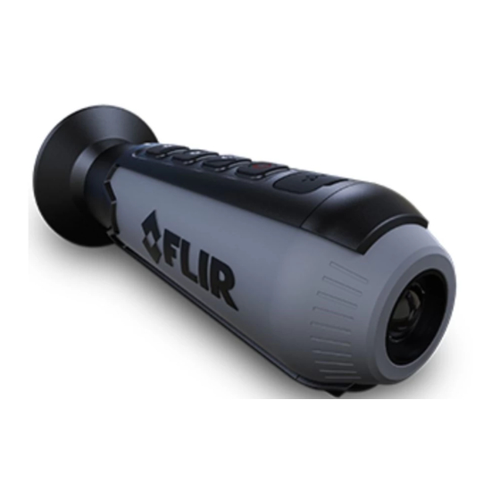 flir SCOUT TK Guia De Inicio Rapido