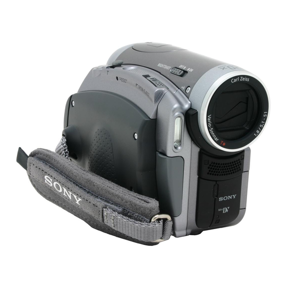 Sony HANDYCAM DCR-HC90 Guía De Operaciónes