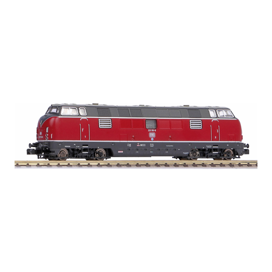 PIKO PREMIUM Train Set BR 221 MERKUR Manuales