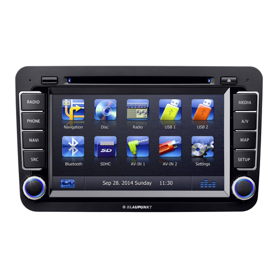 Blaupunkt PHILADELPHIA 845 Manual De Instrucciones