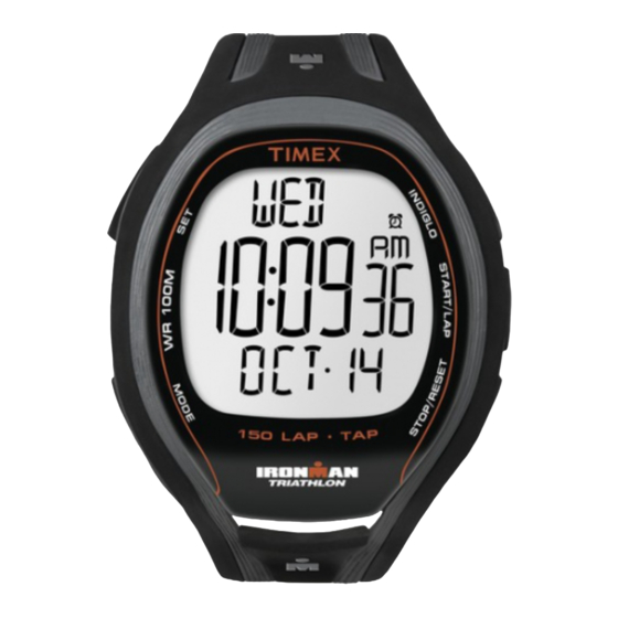 Timex Ironman Sleek 150-LAP Manuales