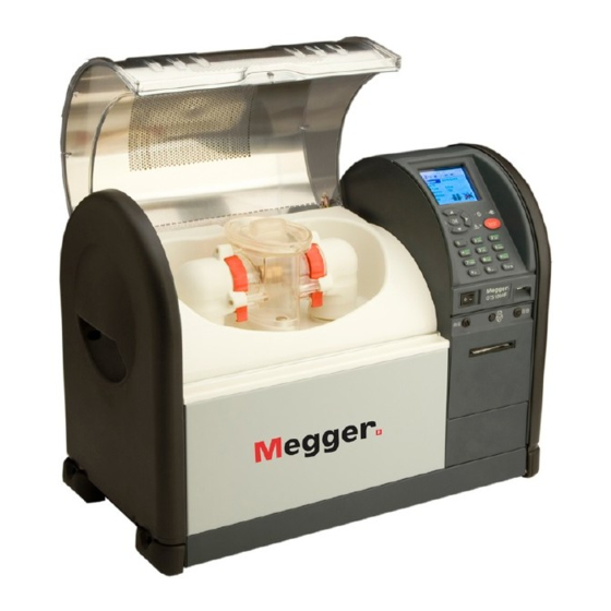 Megger OTS100AF Guía De Referencia Rápida