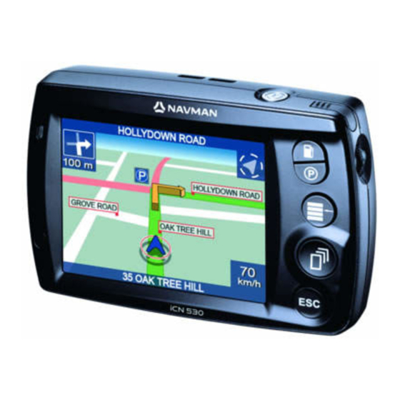 Navman iCN 530 Manual Del Usuario