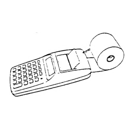 Casio HR-8B Manual Del Operacion