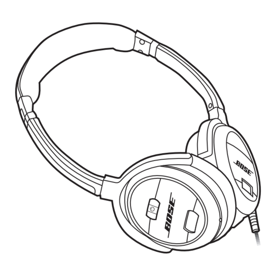 Bose QuietComfort 3 Guía De Usuario