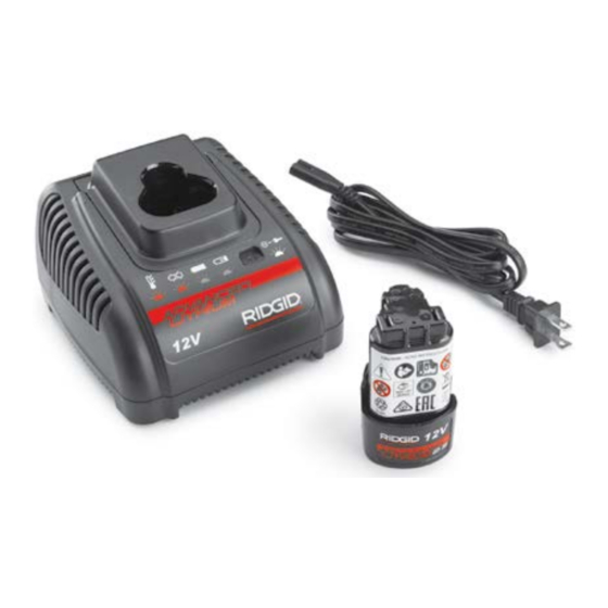 RIDGID RBC-121 Manual De Instrucciones