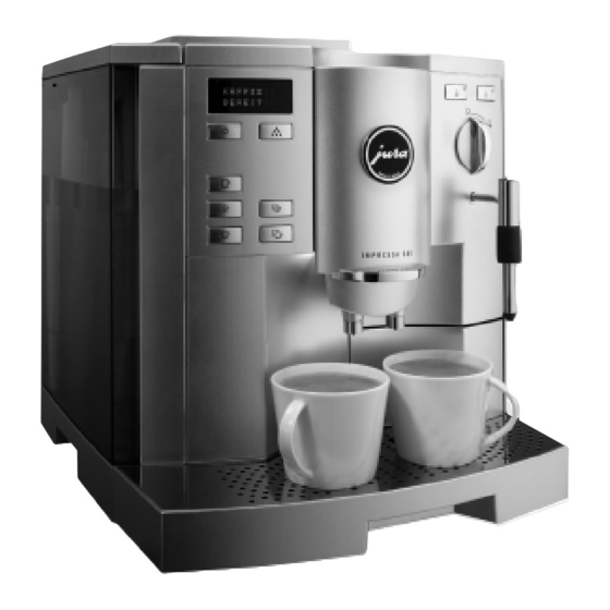 Jura IMPRESSA S85 Manual Del Usuario