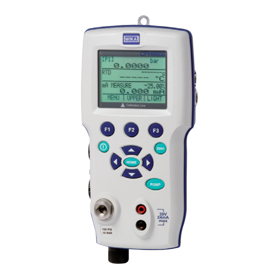 WIKA CPH6600 Manual De Instrucciones