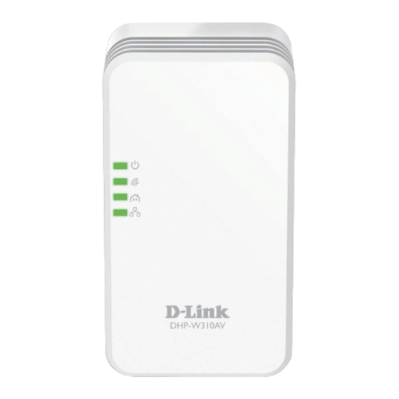 D-Link PowerLine AV500 DHP-W311AV Manuales