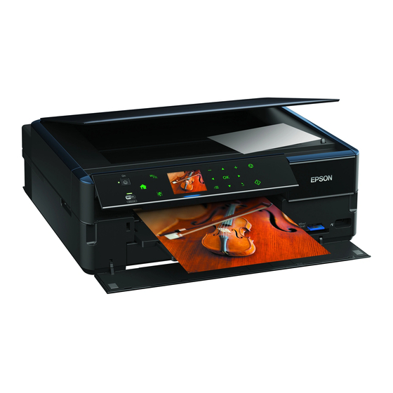 Epson Stylus Photo PX730WD Manual De Funcionamiento Básico