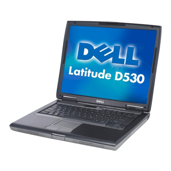 Dell Latitude D530 Guia Del Usuario