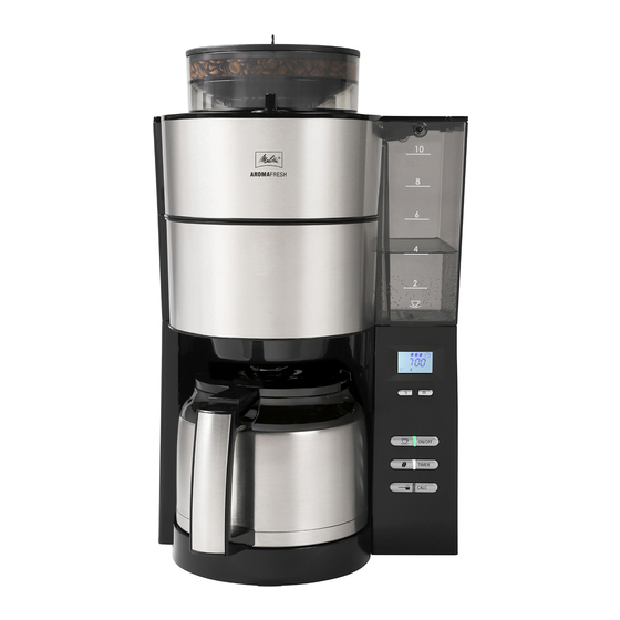 melitta AROMAFRESH Therm Manuales