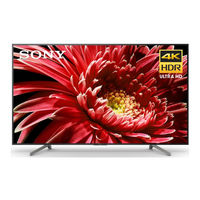 Sony BRAVIA XBR-75X850G Guía De Referencia