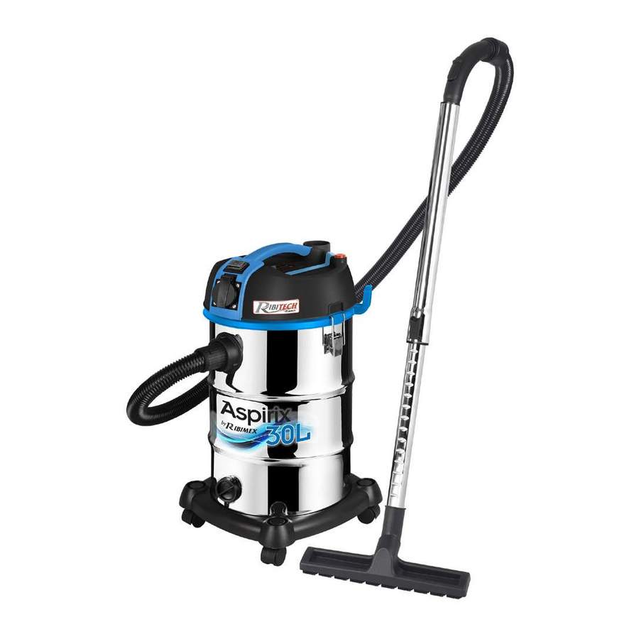 Ribimex Ribitech PRASP31LPE Manual De Instrucciones Y Mantenimiento