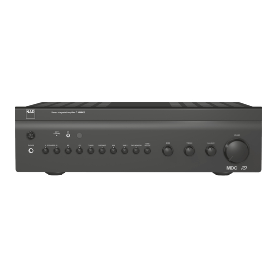 NAD C 356BEE Manual Del Usuario
